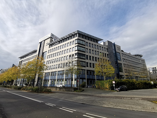 Exterior view of the building